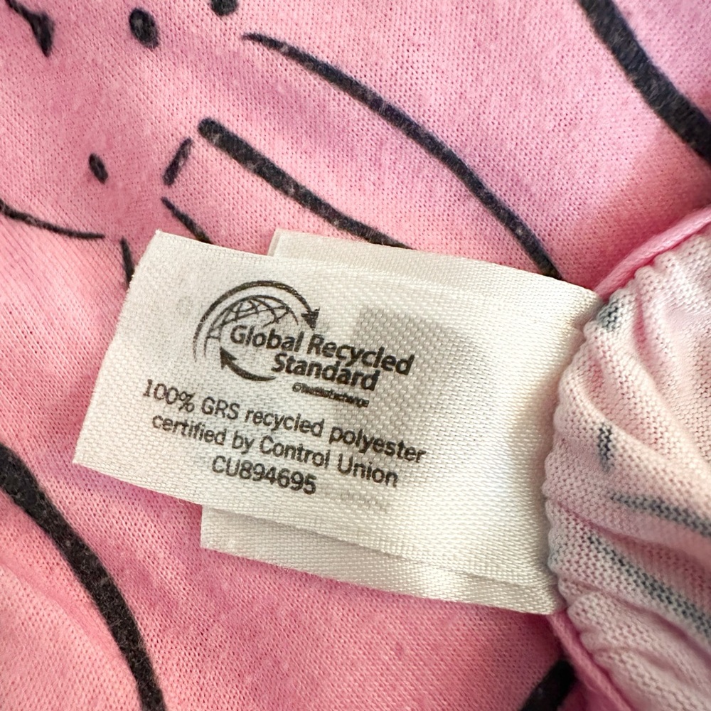 Bunny Print Short Sleeve Nightgown (8) - Picture 4 of 4